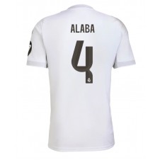 Real Madrid David Alaba #4 Hjemmedrakt 2025-26 Kortermet